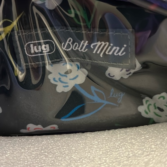 BNWT - LUG Bolt Mini Pouch (violet) - Picture 3 of 4